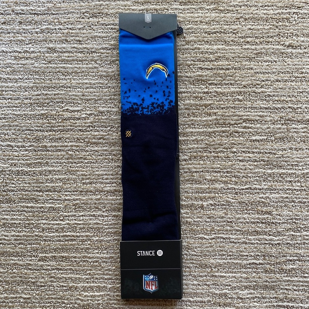 NWT LA Chargers Stance Socks